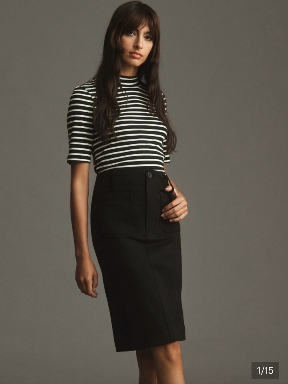 Anthropologie Maeve Colette Pencil Skirt